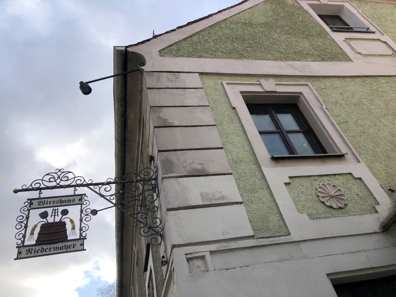 Das letzte Wirthaus, dass seine Pforten schloss Das letzte Wirthaus, dass seine Pforten schloss